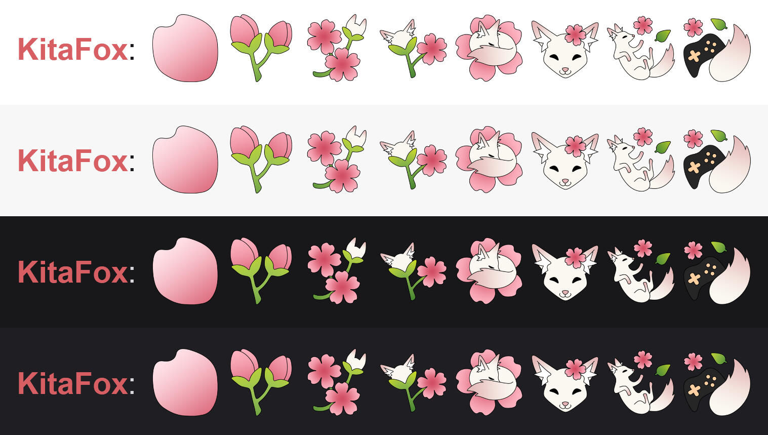sub-badges for KitaFox